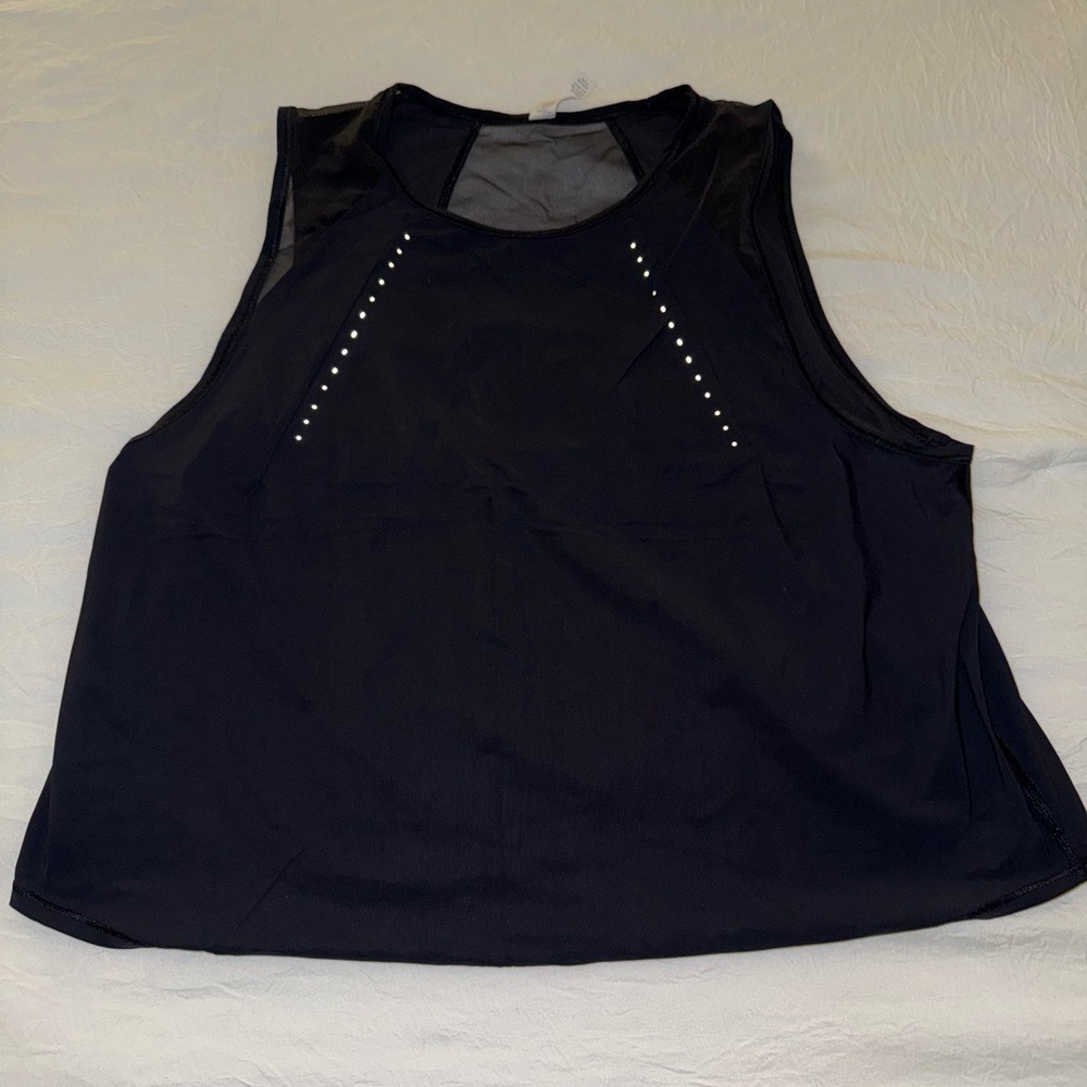 Lululemon sculpt cropped tank top